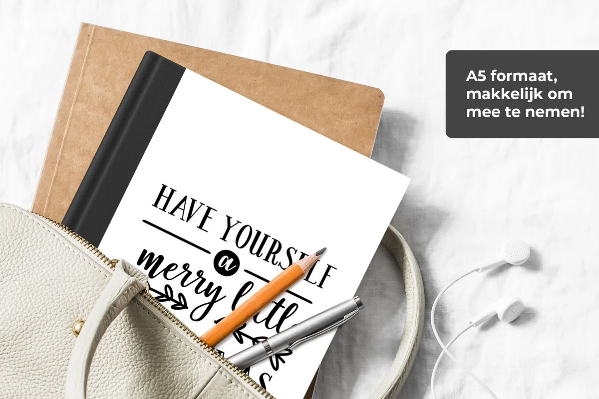 Carnet - Carnet D'écriture - Citation De Noël Passez Un Joyeux Petit Noël - Carnet - Format A5 - Bloc-notes - Noël - Cadeau - Cadeau De Noël Pour Hommes, Femmes Et Enfants 7 Carnet - Carnet D'écriture - Citation De Noël Passez Un Joyeux Petit Noël - Carnet - Format A5 - Bloc-notes - Noël - Cadeau - Cadeau De Noël Pour Hommes, Femmes Et Enfants – Image 5