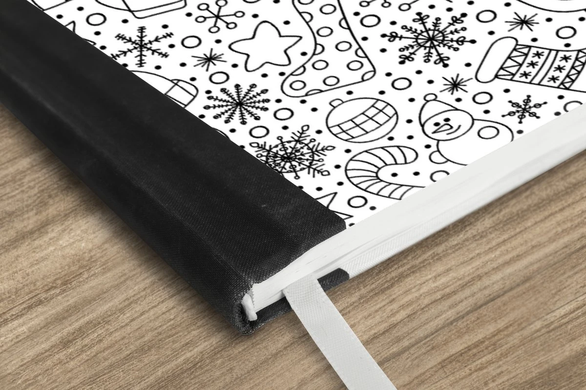 Cahier - Cahier D'écriture - Design - Hiver - Zwart - Wit - Noël - Cahier - Format A5 - Bloc-notes - Cadeaux Sinterklaas - Distribution De Cadeaux Pour Enfants - Cadeaux Chaussures - Petits Cadeaux 7 Cahier - Cahier D'écriture - Design - Hiver - Zwart - Wit - Noël - Cahier - Format A5 - Bloc-notes - Cadeaux Sinterklaas - Distribution De Cadeaux Pour Enfants - Cadeaux Chaussures - Petits Cadeaux – Image 5