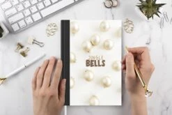 Carnet - Carnet D'écriture - Boules De Noël - Wit - Perle - Carnet - Format A5 - Bloc-notes - Noël - Cadeau - Cadeau De Noël Homme, Femme Et Enfant -Decoris Boutique 1200x800 924