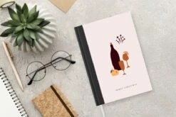 Carnet - Carnet D'écriture - Bouteille De Vin - Verres - Devis - Carnet - Format A5 - Bloc-notes - Noël - Cadeau - Cadeau De Noël Homme, Femme Et Enfant -Decoris Boutique 1200x800 981