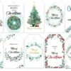 20x Étiquettes Cadeaux Noël / Étiquettes Kerstcadeau / Noël / Étiquettes De Noël / Cadeau / Décoration / Porte-noms / Joyeux Noël / Carton / Wit / Vert / Rouge -Decoris Boutique 1200x815 2
