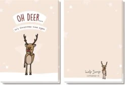 Aime Jansje | Jeu De Cartes De Noël | 12 (6x2) Cartes Simples Avec Enveloppe + Autocollant De Cachetage | Chères Cartes De Noël | Belles Cartes De Noël | Cartes De Noël Drôles | Salutations De Noël | Voeux De Noël | Carte De Noël -Decoris Boutique 1200x816 10