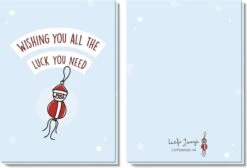 Aime Jansje | Jeu De Cartes De Noël | 12 (6x2) Cartes Simples Avec Enveloppe + Autocollant De Cachetage | Chères Cartes De Noël | Belles Cartes De Noël | Cartes De Noël Drôles | Salutations De Noël | Voeux De Noël | Carte De Noël -Decoris Boutique 1200x816 14