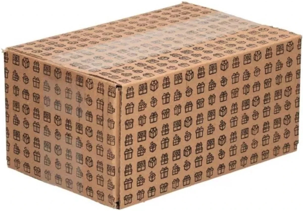 Emballage Cadeau Boîte D'expédition Simple Vague - 20 X 15 X 10 Cm | Coffret De Noël | Boite Cadeau | Boîte-cadeau | Marron 4 Emballage Cadeau Boîte D'expédition Simple Vague - 20 X 15 X 10 Cm | Coffret De Noël | Boite Cadeau | Boîte-cadeau | Marron – Image 2