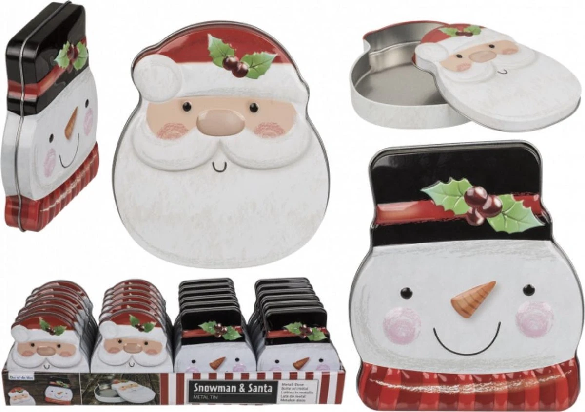 Coffret Cadeau De Noël En Métal / Coffret Cadeau Métal / Coffret Cadeau / Coffret Cadeau Joyeux Noël Bonhomme De Neige - Père Noël 3 Coffret Cadeau De Noël En Métal / Coffret Cadeau Métal / Coffret Cadeau / Coffret Cadeau Joyeux Noël Bonhomme De Neige - Père Noël