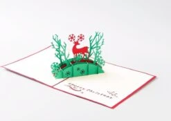 3 Cartes De Noël Popup De Luxe Et Arbre De Noël De La Série De Cartes De Nouvel An Avec Enveloppes - Ensemble De Réduction De Cartes De Noël -Decoris Boutique 1200x848 1