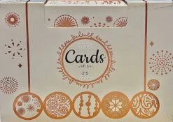 10 Cartes Et Enveloppes De Noël De Luxe| Carte De Noël - Carte De Noël Avec Enveloppe - Carte De Voeux - Cadeau De Noël - Carte Générale - Fête - Set De 10 Pièces