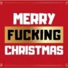 10x Merry Fucking Christmas Christmas Carte Postale / Carte Postale / Carte De Voeux - Ensemble De Cartes De Voeux De Noël -Decoris Boutique 1200x852