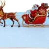 5 Pièces - Cartes De Noël Popup - Carte De Noël Joyeux Père Noël Renne Bonhomme De Neige Présente Carte Pop Up Carte De Voeux 3D -Decoris Boutique 1200x858