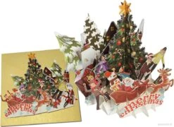 Popcards Cartes De Noël Popup – Noël Fête De Noël Fête De Noël Noël Noël Carte De Noël Carte Pop Up Carte De Vœux 3D