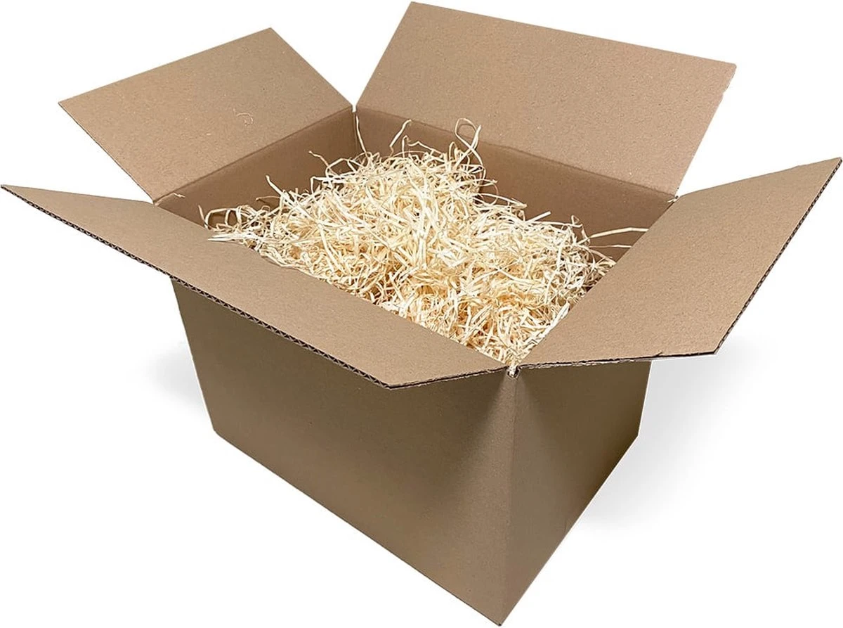 Laine De Bois Naturel 750 Grammes - Matériau De Remplissage Pour Boîtes à Vin, Emballages De Noël, Emballages Cadeaux Et Paniers De Fruits 3 Laine De Bois Naturel 750 Grammes - Matériau De Remplissage Pour Boîtes à Vin, Emballages De Noël, Emballages Cadeaux Et Paniers De Fruits