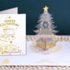 Popcards Cartes De Noël Popup - Carte De Noël Sapin De Noël Doré Avec Décorations Brillantes Carte Pop-up Carte De Voeux 3D -Decoris Boutique 1200x900 5