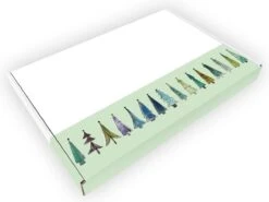 Boîte Aux Lettres Imprimée Sapin De Noël, A4, Sapins De Noël , Boîte Imprimée, Arbres, 299x218x28mm, Imprimé, Noël, Boîte Aux Lettres Cadeau, TOUTE La Saison, 5 Pièces