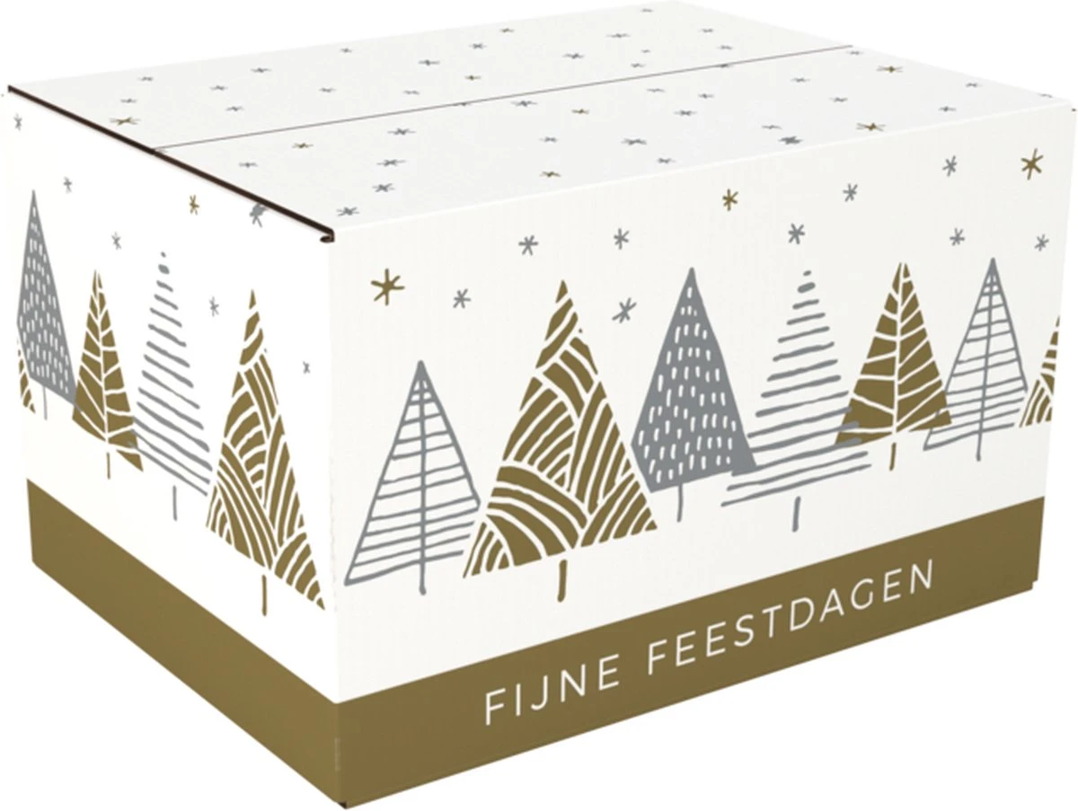 Boîte D'emballage De Noël - Sous Les étoiles - Carton Ondulé - 550x390x300mm - Noël - E - - Value Pack - 2 X 10 Pièces 3 Boîte D'emballage De Noël - Sous Les étoiles - Carton Ondulé - 550x390x300mm - Noël - E - - Value Pack - 2 X 10 Pièces