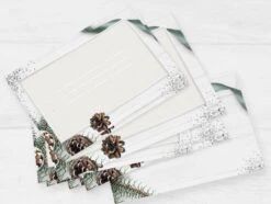 Papier à Lettres Avec Enveloppes Et Autocollants De Cachetage - Noël - Glitter - Format A4 - Papier à Lettres De Noël -Decoris Boutique 1200x906 2