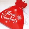 Set De 4 Sacs De Noël Merry Christmass XL - Sac Cadeau - Emballage - Sac D'emballage - Sac De Noël - 50 X 40 Cm