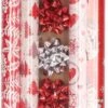 Ensemble De Papier D'emballage De Noël / Papier Cadeau Rouge / Blanc 13 Pièces - Emballage De Cadeaux De Noël / Cadeaux De Noël -Decoris Boutique 368x1200