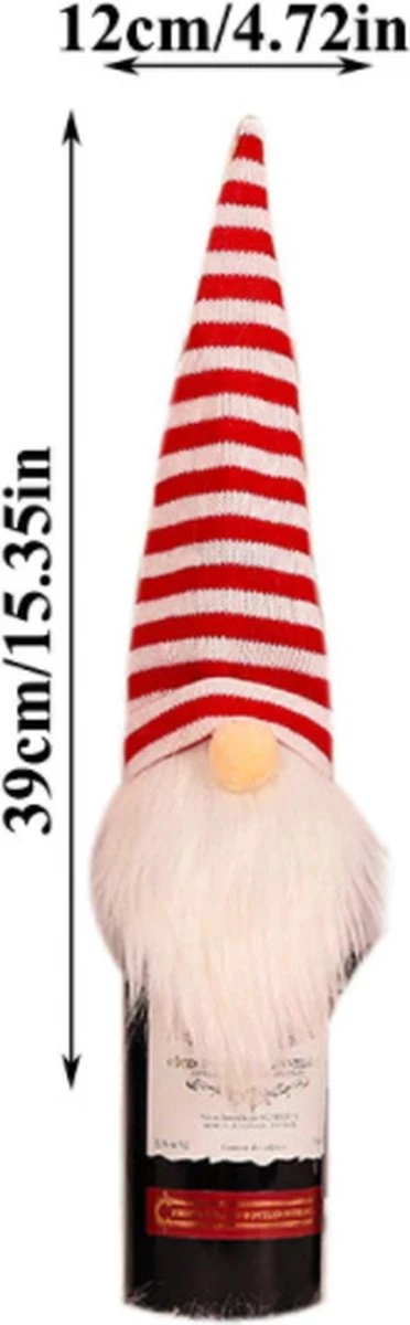 1 Pièce - Couvercle De Bouteille De Vin - Décoration De Bouteille - Père Noël - Décoration De Table De Noël - Bonnet De Noel - Décoration - Bouteille De Vin De Fête De Noël - Décoration De Noël Mignonne 4 1 Pièce - Couvercle De Bouteille De Vin - Décoration De Bouteille - Père Noël - Décoration De Table De Noël - Bonnet De Noel - Décoration - Bouteille De Vin De Fête De Noël - Décoration De Noël Mignonne – Image 2