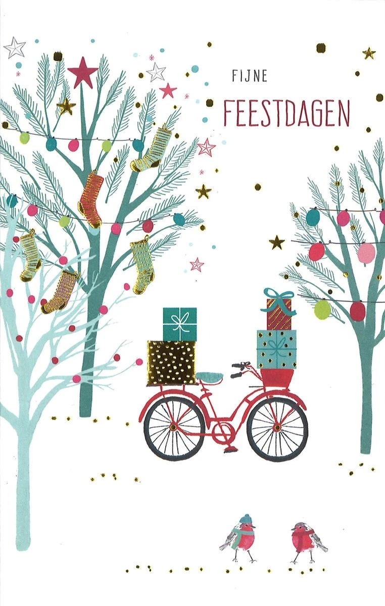 Cartes Lannoo • Cartes De Noël Doubles De Luxe • 6 Pièces • Estampage à La Feuille Goudor • Gaufrage/gaufrage • Joyeuses Fêtes • (6 X €2.95) 5 Cartes Lannoo • Cartes De Noël Doubles De Luxe • 6 Pièces • Estampage à La Feuille Goudor • Gaufrage/gaufrage • Joyeuses Fêtes • (6 X €2.95) – Image 3