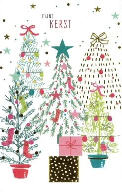 Cartes Lannoo • Cartes De Noël Doubles De Luxe • 6 Pièces • Estampage à La Feuille Goudor • Gaufrage/gaufrage • Noël • 6 X €2.95 -Decoris Boutique 763x1200