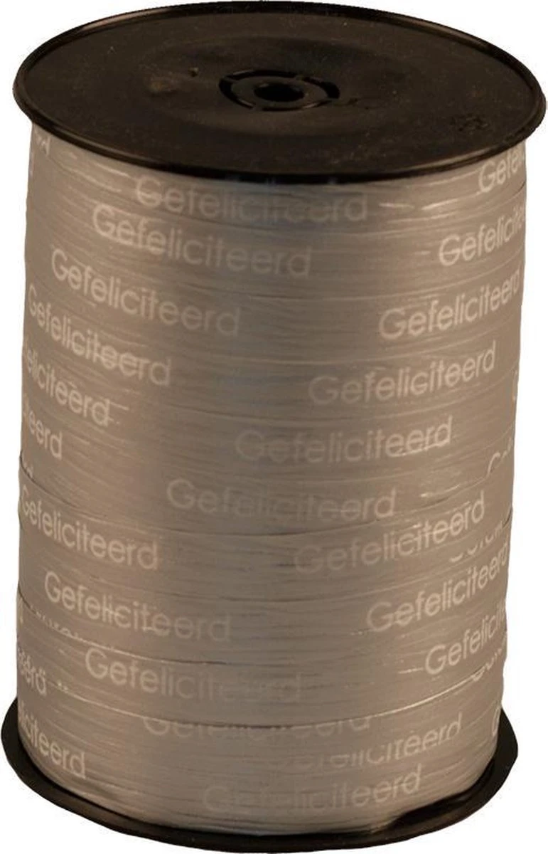 Félicitations Ruban Cadeau Argent - 250m - Ruban D'emballage - Ruban Curling - Ruban Décoratif - Noël 3 Félicitations Ruban Cadeau Argent - 250m - Ruban D'emballage - Ruban Curling - Ruban Décoratif - Noël