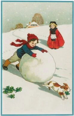 Cartes De Noël Nostalgiques - 8 Pièces - SF - Images Vintage Classiques - Hiver - Neige - Festif - Nouvel An - Cartes De Noël Anciennes Brocante -Decoris Boutique 773x1200 4