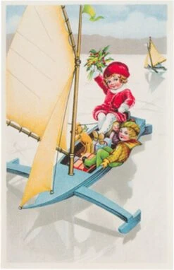 Cartes De Noël Nostalgiques - 8 Pièces - SF - Images Vintage Classiques - Hiver - Neige - Festif - Nouvel An - Cartes De Noël Anciennes Brocante -Decoris Boutique 775x1200 1