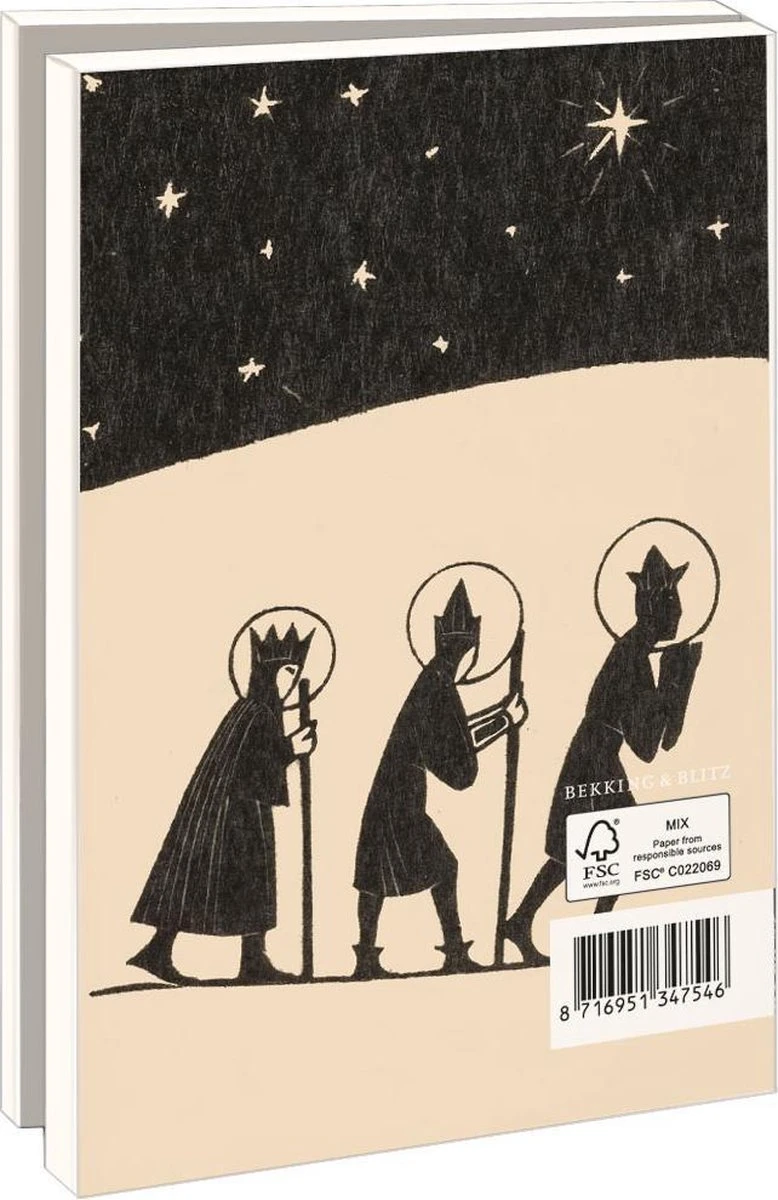 Bekking & Blitz - Dossier De Cartes De Noël - Set De Cartes De Vœux De Noël - Cartes De Musée - Cartes D'art - 10 Pièces - Y Compris Les Enveloppes - Eric Gill - The Fitzwilliam Museum - Oxford 5 Bekking & Blitz - Dossier De Cartes De Noël - Set De Cartes De Vœux De Noël - Cartes De Musée - Cartes D'art - 10 Pièces - Y Compris Les Enveloppes - Eric Gill - The Fitzwilliam Museum - Oxford – Image 3