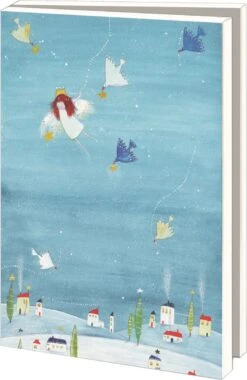 Bekking & Blitz - Dossier De Cartes De Noël - Set De Cartes De Noël - Cartes D'art - 10 Pièces - Y Compris Les Enveloppes - Design Uniek - Miriam Bouwens