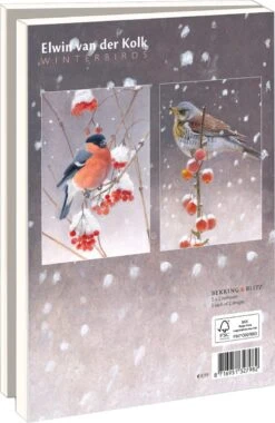 Bekking & Blitz - Dossier De Cartes De Noël - Set De Cartes De Noël - Cartes D'art - 10 Pièces - Y Compris Les Enveloppes - Design Uniek - Vogels - Oiseaux D'hiver - Oiseaux D'hiver - Elwin Van Der Kolk 5 Bekking & Blitz - Dossier De Cartes De Noël - Set De Cartes De Noël - Cartes D'art - 10 Pièces - Y Compris Les Enveloppes - Design Uniek - Vogels - Oiseaux D'hiver - Oiseaux D'hiver - Elwin Van Der Kolk -Decoris Boutique 781x1200