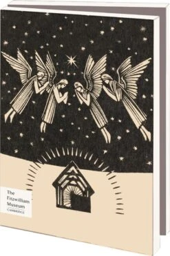 Bekking & Blitz - Dossier De Cartes De Noël - Set De Cartes De Vœux De Noël - Cartes De Musée - Cartes D'art - 10 Pièces - Y Compris Les Enveloppes - Eric Gill - The Fitzwilliam Museum - Oxford