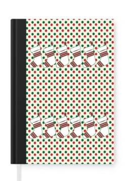 Carnet - Cahier - Noël - Motif - Vintage - Carnet - Taille A5 - Bloc-notes - Noël - Cadeau - Cadeau De Noël Pour Hommes, Femmes Et Enfants