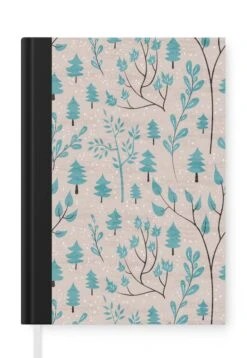 Carnet - Carnet D'écriture - Hiver - Forêt - Design - Carnet - Format A5 - Bloc-notes - Noël - Cadeau - Cadeau De Noël Homme, Femme Et Enfant
