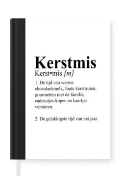 Carnet - Cahier - Définition De Noël - Citations - Noël - Proverbes - Dictionnaire - Carnet - Format A5 - Bloc-notes - Noël - Cadeau - Cadeau De Noël Pour Hommes, Femmes Et Enfants