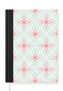 Carnet - Carnet D'écriture - Fleurs - Etoiles - Hiver - Design - Carnet - Format A5 - Bloc-notes - Noël - Cadeau - Cadeau De Noël Homme, Femme Et Enfant