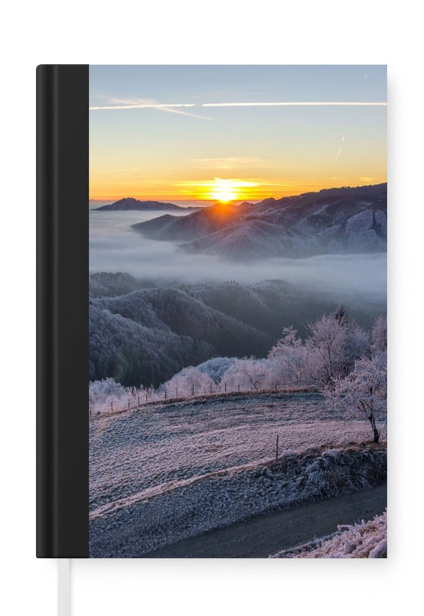 Carnet - Cahier - Hiver - Montagnes - Soleil - Soir - Carnet - Format A5 - Bloc-notes - Noël - Cadeau - Cadeau De Noël Pour Hommes, Femmes Et Enfants 3 Carnet - Cahier - Hiver - Montagnes - Soleil - Soir - Carnet - Format A5 - Bloc-notes - Noël - Cadeau - Cadeau De Noël Pour Hommes, Femmes Et Enfants