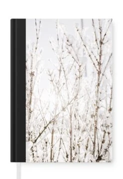 Carnet - Cahier - Neige - Hiver - Nature - Carnet - Format A5 - Bloc-notes - Noël - Cadeau - Cadeau De Noël Homme, Femme Et Enfant