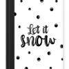 Carnet - Cahier D'écriture - Let It Snow - Noël - Proverbes - Neige - Citations - Carnet - Format A5 - Bloc-notes - Noël - Cadeau - Cadeau De Noël Pour Hommes, Femmes Et Enfants -Decoris Boutique 827x1200 206
