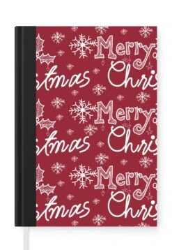 Carnet - Cahier - Motifs - Neige - Noël - Citations - Carnet - Format A5 - Bloc-notes - Noël - Cadeau - Cadeau De Noël Pour Hommes, Femmes Et Enfants