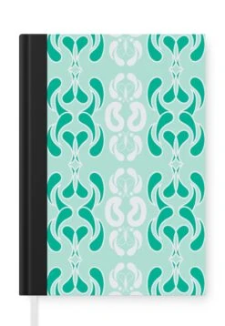 Carnet - Carnet D'écriture - Hiver - Turquoise - Design - Carnet - Format A5 - Bloc-notes - Noël - Cadeau - Cadeau De Noël Homme, Femme Et Enfant