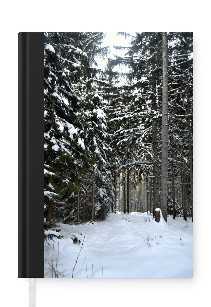 Carnet - Carnet D'écriture - Les Arbres D'hiver Dans La Forêt Près De Vienne En Autriche - Carnet - Format A5 - Bloc-notes - Noël - Cadeau - Cadeau De Noël Pour Hommes, Femmes Et Enfants 3 Carnet - Carnet D'écriture - Les Arbres D'hiver Dans La Forêt Près De Vienne En Autriche - Carnet - Format A5 - Bloc-notes - Noël - Cadeau - Cadeau De Noël Pour Hommes, Femmes Et Enfants