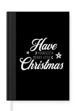 Carnet - Cahier D'écriture - Passez Un Joyeux Petit Noël - Noël - Proverbes - Citations - Carnet - Format A5 - Bloc-notes