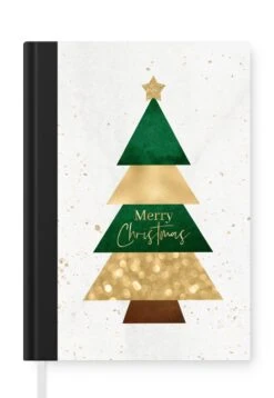 Carnet - Cahier D'écriture - Sapin De Noël - Citations - Proverbes - Joyeux Noël - Carnet - Format A5 - Bloc-notes