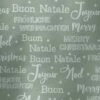 Papier De Noël Merry Christmas Grijs - Largeur Du Rouleau De Comptoir 40 Cm - Longueur M - Largeur Du Rouleau De Comptoir 40 Cm - 891959-6-40cm