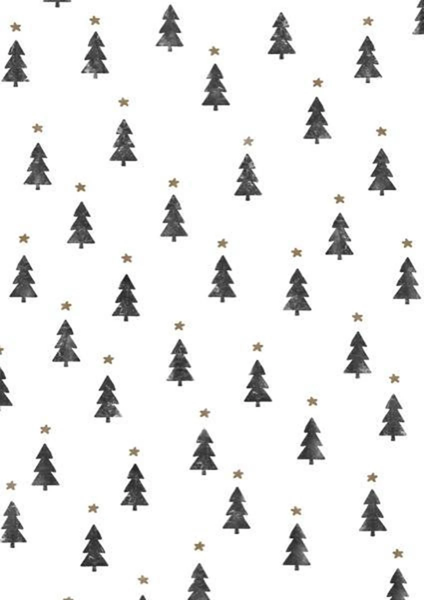 Papier Cadeau Des Sapins De Noël De Noël Les Arbres Tiny - Rouleau Compteur Largeur 40 Cm - 200 M De Long - K691775-1-40cm. 4 Papier Cadeau Des Sapins De Noël De Noël Les Arbres Tiny - Rouleau Compteur Largeur 40 Cm - 200 M De Long - K691775-1-40cm. – Image 2