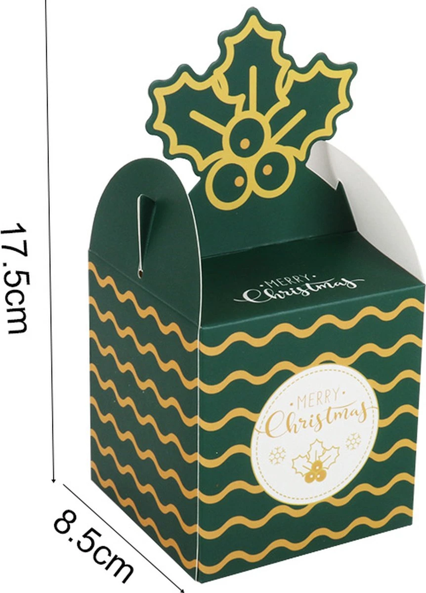 Lot De 32 – Boîtes Cadeaux De Noël – 4 Motifs – Avec Ruban – Boîtes De Faveur En Papier – Boîtes à Main Joyeux Noël – Boîte à Bonbons – Boîte Cadeau à Glitter – Boîtes à Friandises En Papier Créatif – Rouge/vert/ Wit 6 Lot De 32 – Boîtes Cadeaux De Noël – 4 Motifs – Avec Ruban – Boîtes De Faveur En Papier – Boîtes à Main Joyeux Noël – Boîte à Bonbons – Boîte Cadeau à Glitter – Boîtes à Friandises En Papier Créatif – Rouge/vert/ Wit – Image 4