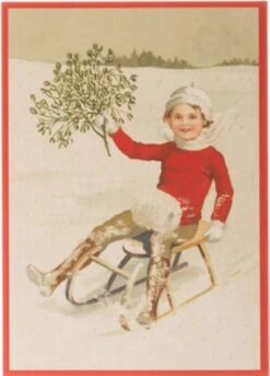 Cartes De Noël Nostalgiques - 16 Pièces - SC - Images Vintage Classiques - Hiver - Neige - Festif - Tour De L'année - Cartes De Noël Anciennes Brocante -Decoris Boutique 863x1200 1