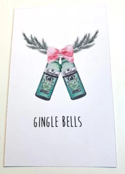 Set De 9 Cartes De Noël - Carte De Noël Drôle - Noël - Merry Drunkmas - Gingle Bells - Ça Commence à Ressembler Beaucoup à Noël - Prosec-ho-ho-ho -Decoris Boutique 863x1200 2