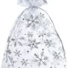 Sacs De Noël Organza - 30 X 40 Cm - 5 Pcs - Flocons De Neige Argentés - Emballage De Noël Décoration De Noël Décorations De Noël De Noël 1 Sacs De Noël Organza - 30 X 40 Cm - 5 Pcs - Flocons De Neige Argentés - Emballage De Noël Décoration De Noël Décorations De Noël De Noël -Decoris Boutique 903x1200