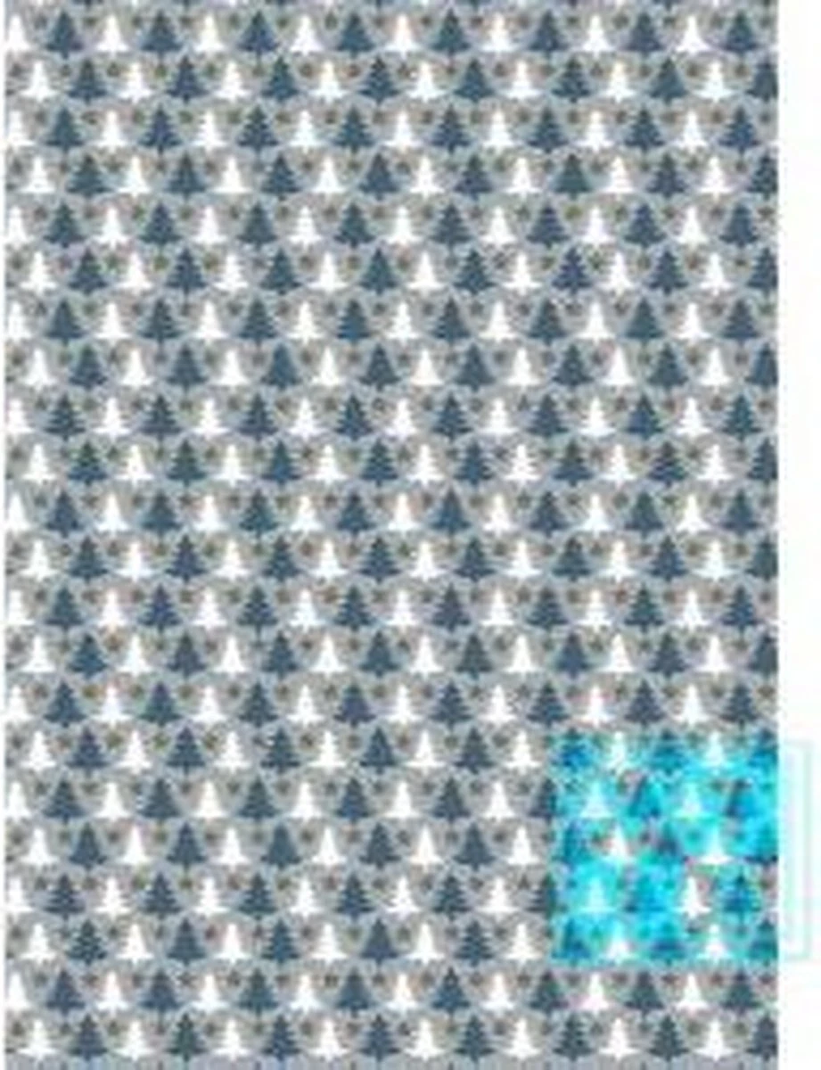 Papier Papier Cadeau Noël: K691420 / 6 Mini Trees Blue White Gold - Toonbankrol Largeur 30 Cm - M Long - Toonbankrol Largeur 30 Cm - 16.K691420 / 6-30cm C3226 4 Papier Papier Cadeau Noël: K691420 / 6 Mini Trees Blue White Gold - Toonbankrol Largeur 30 Cm - M Long - Toonbankrol Largeur 30 Cm - 16.K691420 / 6-30cm C3226 – Image 2